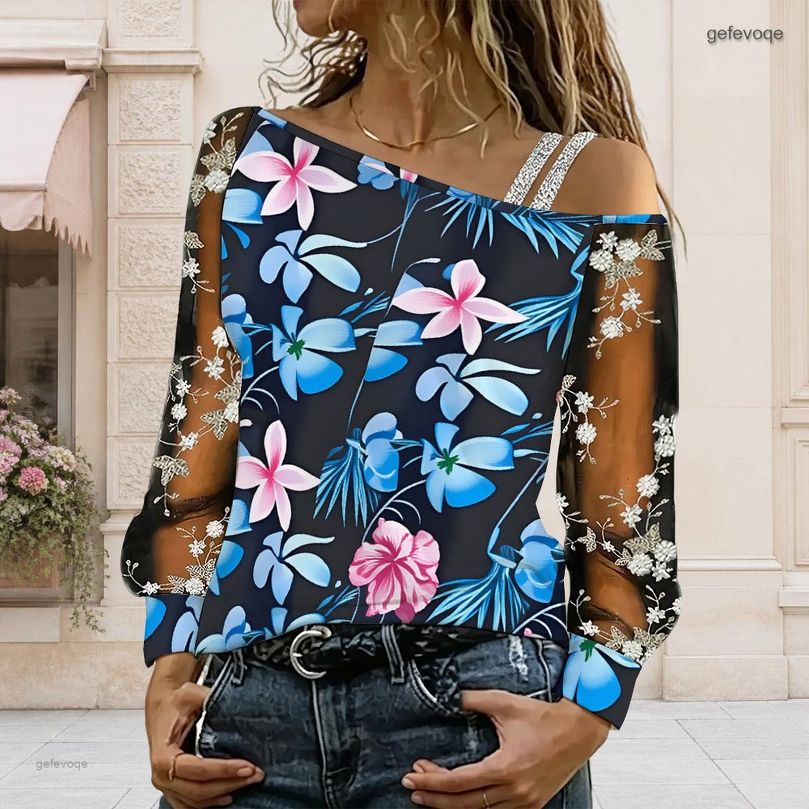 Damen Off-Shoulder Bluse Asymm – Blouse Off Shoulder Bewertung und Preis