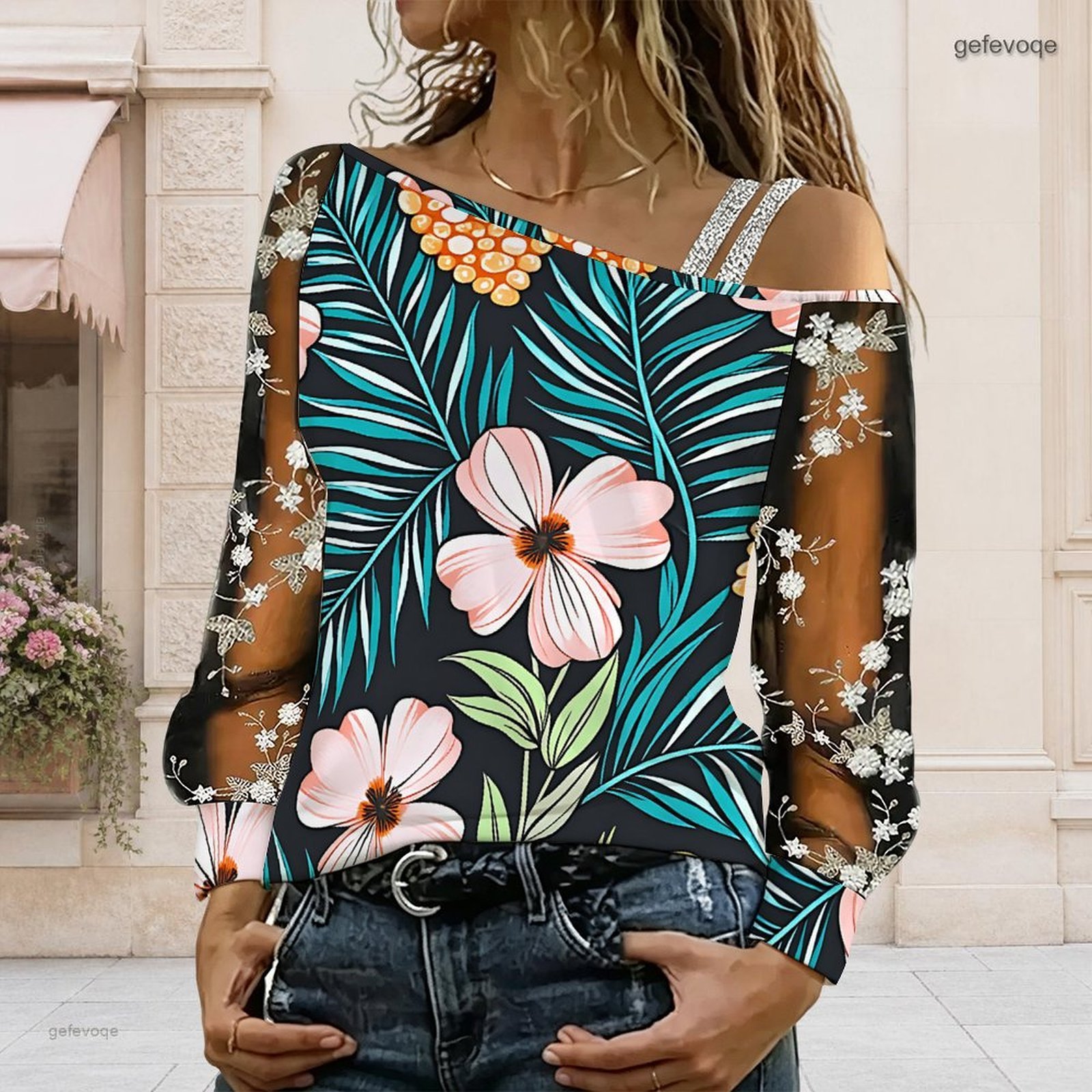 Damen Off-Shoulder Bluse Asymm – Blouse Off Shoulder Bewertung und Preis