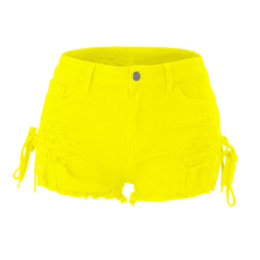 Y2k Damen-Shorts, niedrig gesc – Shorts Denim Frayed Bewertung und Preis