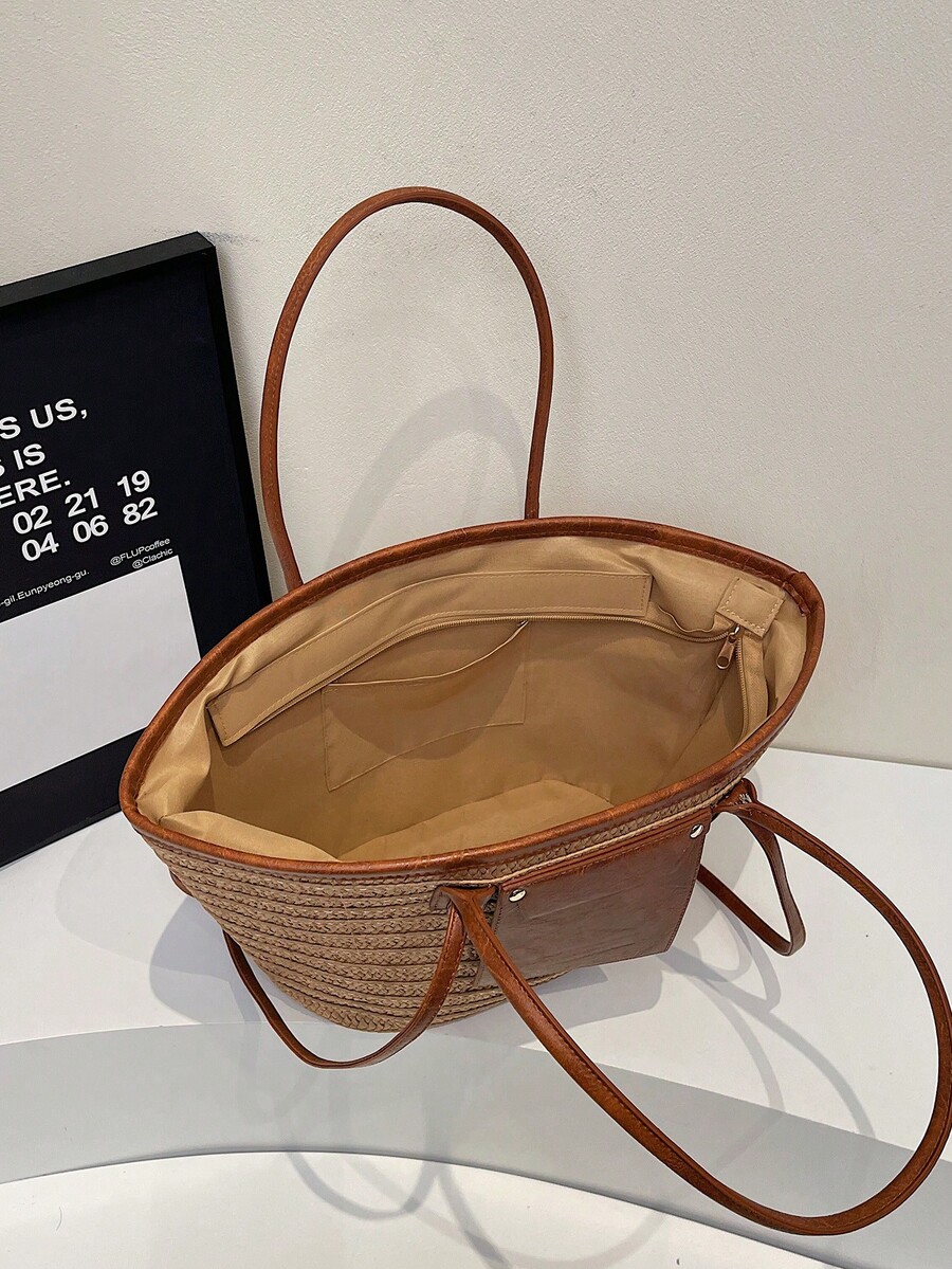 Modische gewebte Tragetasche m – Tote Bag Beach Bewertung und Preis