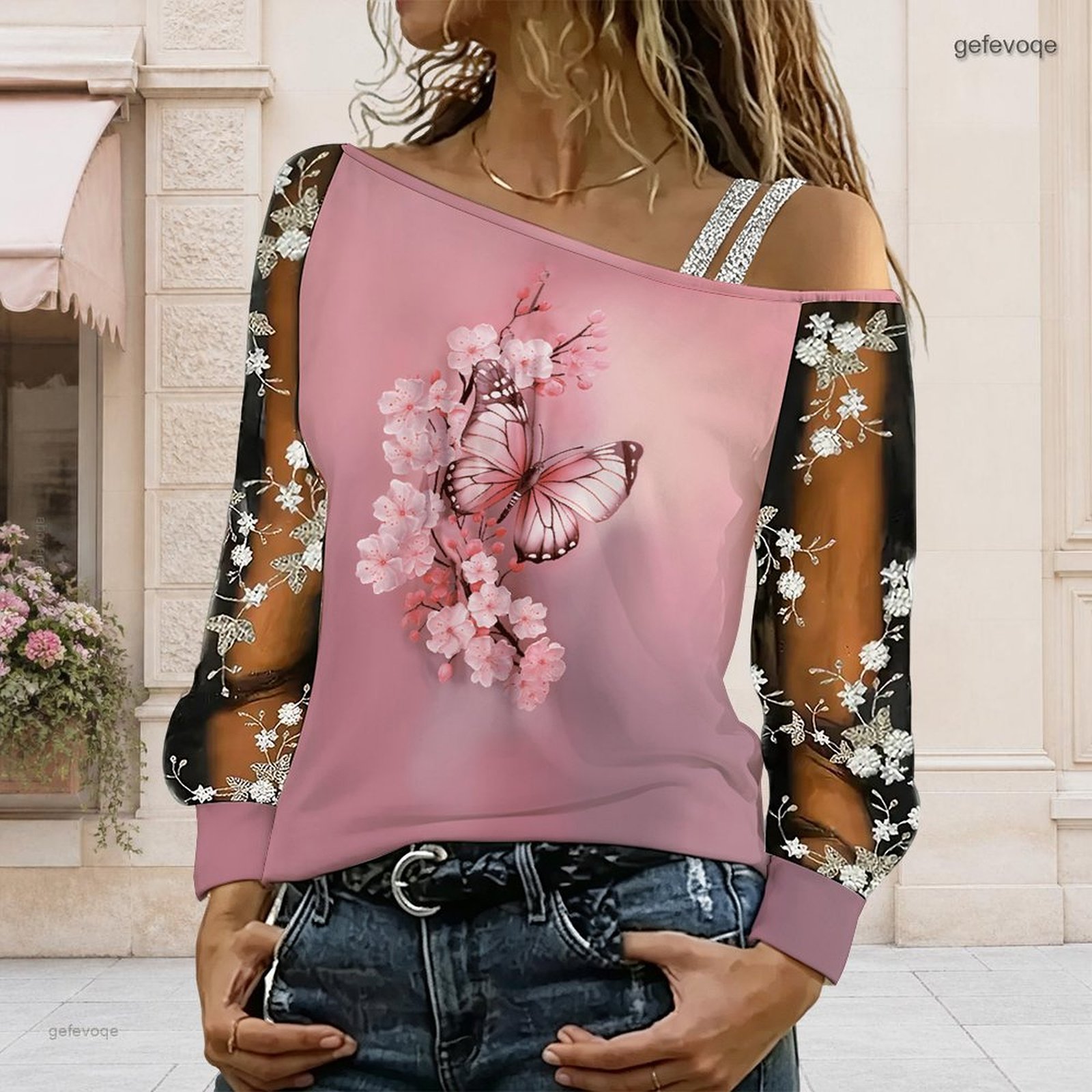 Damen Off-Shoulder Bluse Asymm – Blouse Off Shoulder Bewertung und Preis