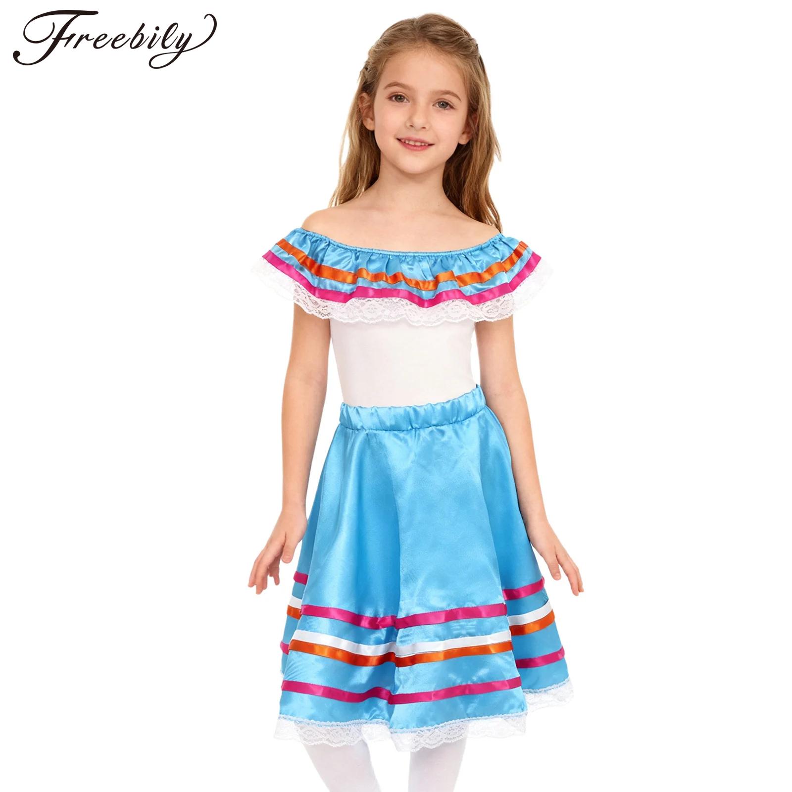 Kinder Mädchen Mexikanisches K – Blouse Off Shoulder Bewertung und Preis